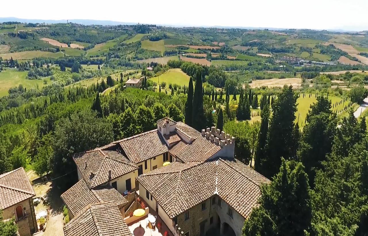 Castello Di Fezzana Lägenhet Montespertoli Exteriör bild