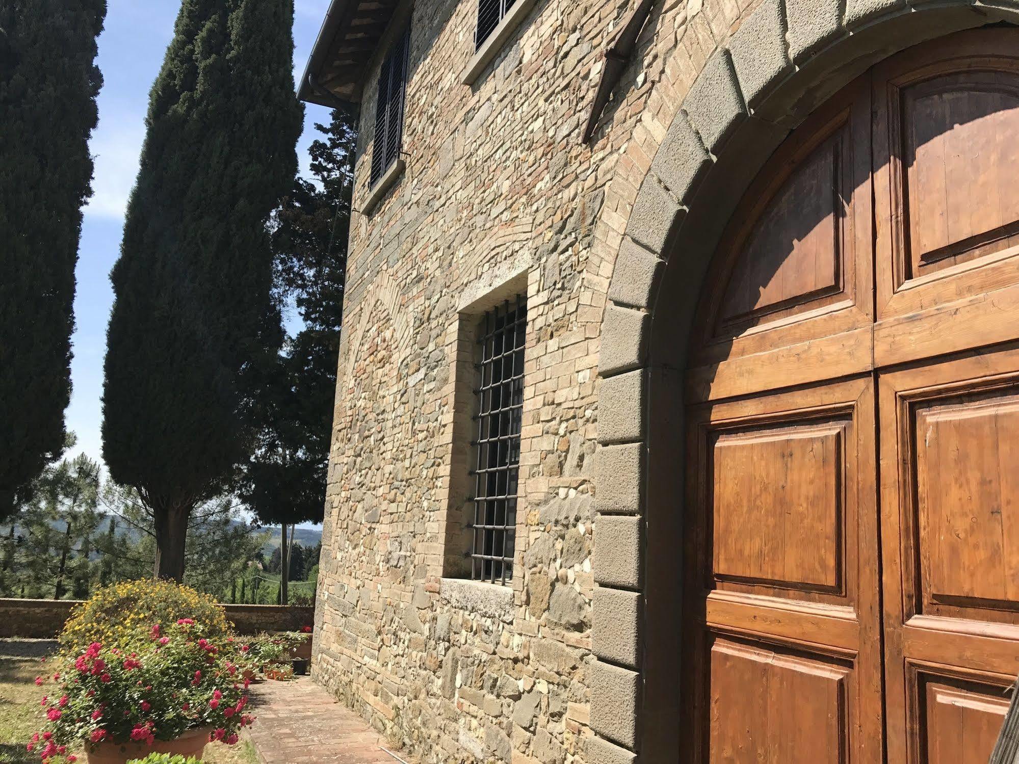 Castello Di Fezzana Lägenhet Montespertoli Exteriör bild