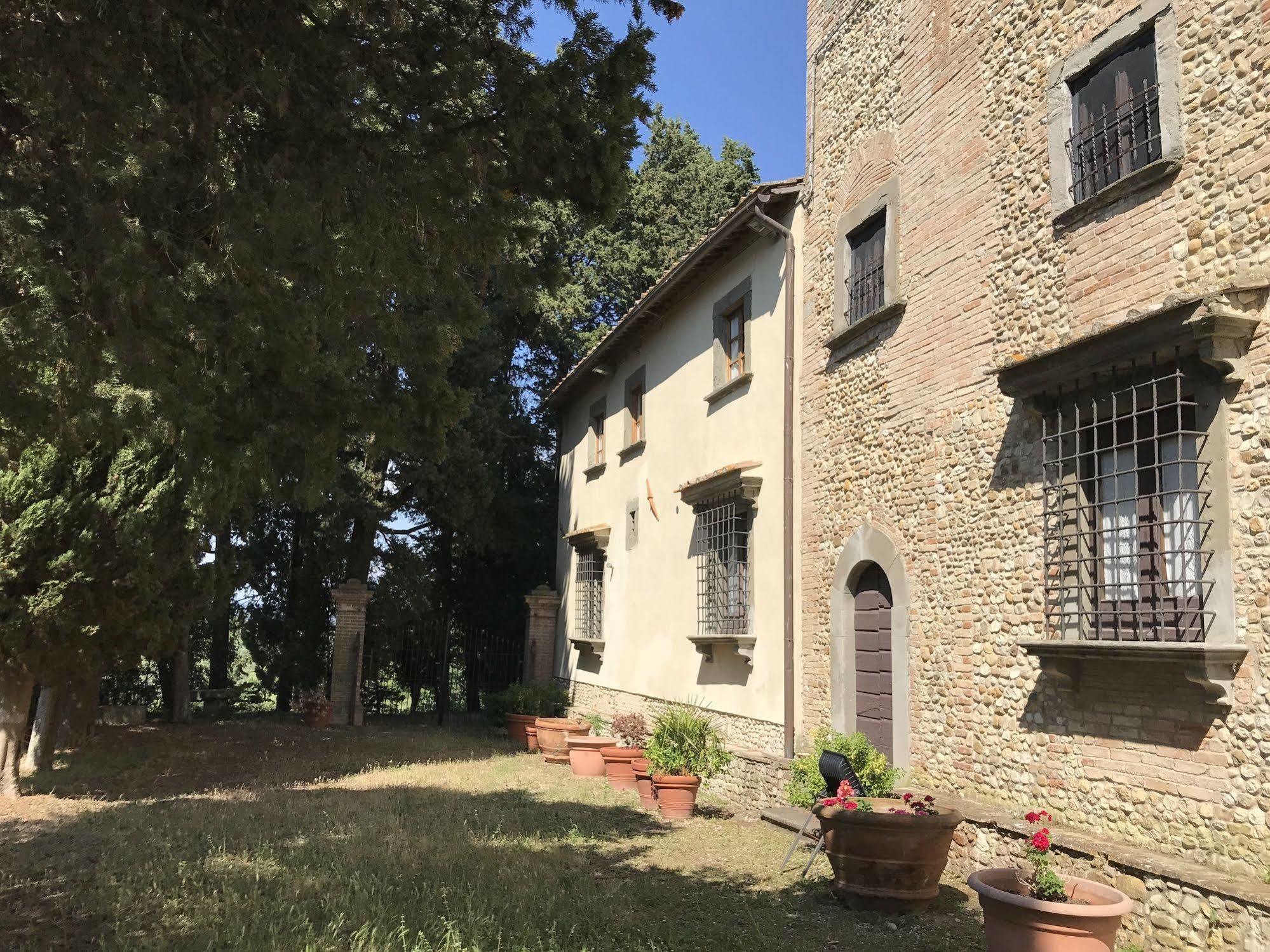 Castello Di Fezzana Lägenhet Montespertoli Exteriör bild
