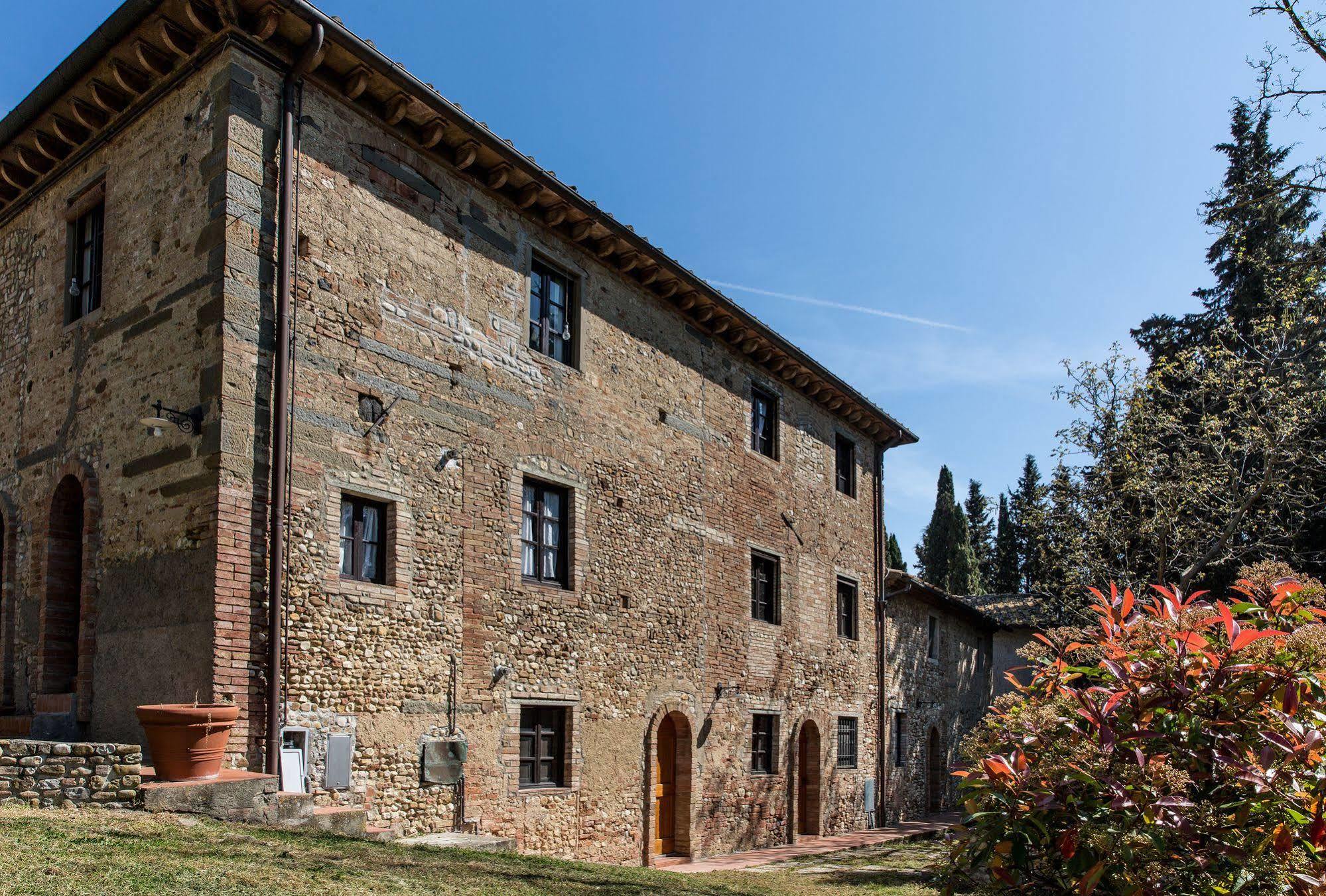 Castello Di Fezzana Lägenhet Montespertoli Exteriör bild
