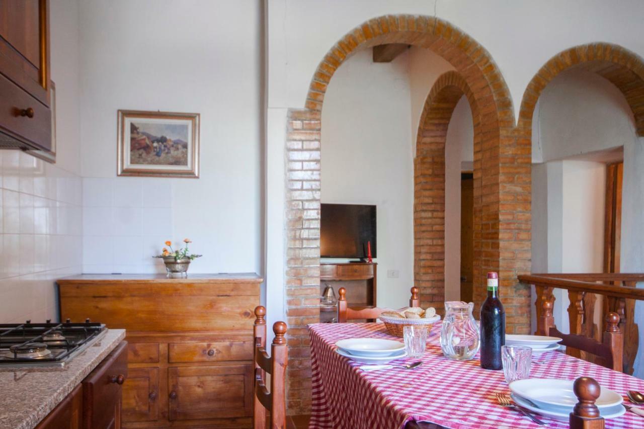 Castello Di Fezzana Lägenhet Montespertoli Exteriör bild